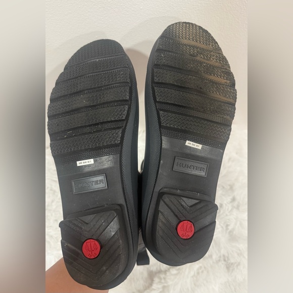 Hunter Original Chelsea Matte Ankle Rain Boots Women’s 11 Black EU 43 UK 9 - Picture 8 of 10